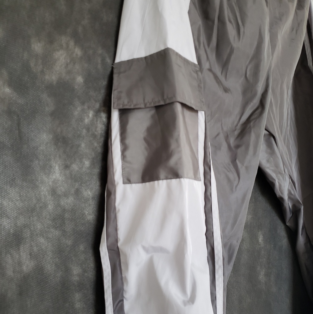 Prettylittlething NWT charcoal shell jogger us12 - Picture 5 of 7
